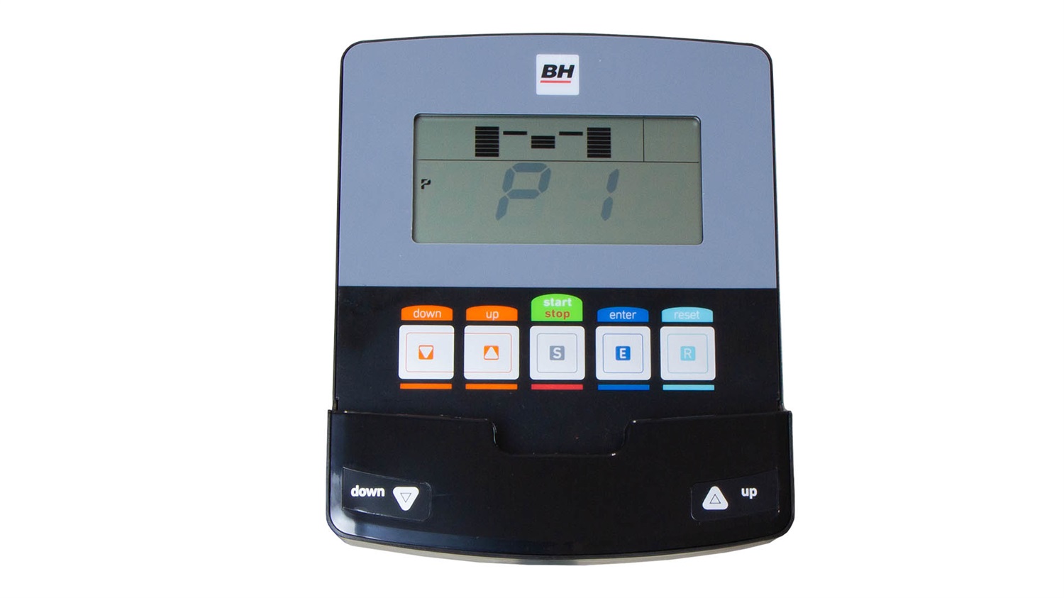 BH Fitness G2336B Bicicletta Ellittica Magnetica con Monitor LCD e 24 Livelli di Freno