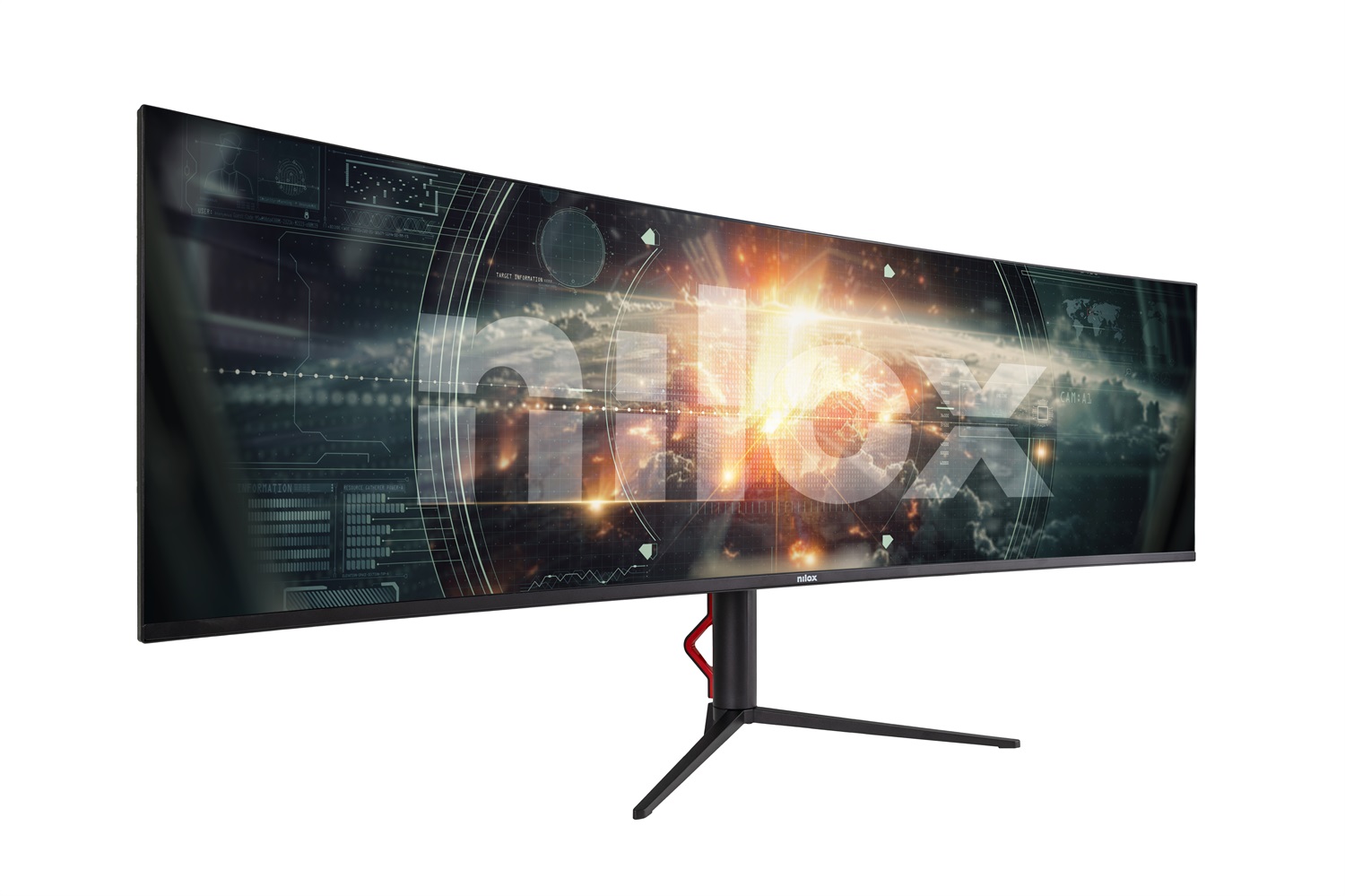 Nilox NXM49CRVDC Monitor Curvo Gaming 49