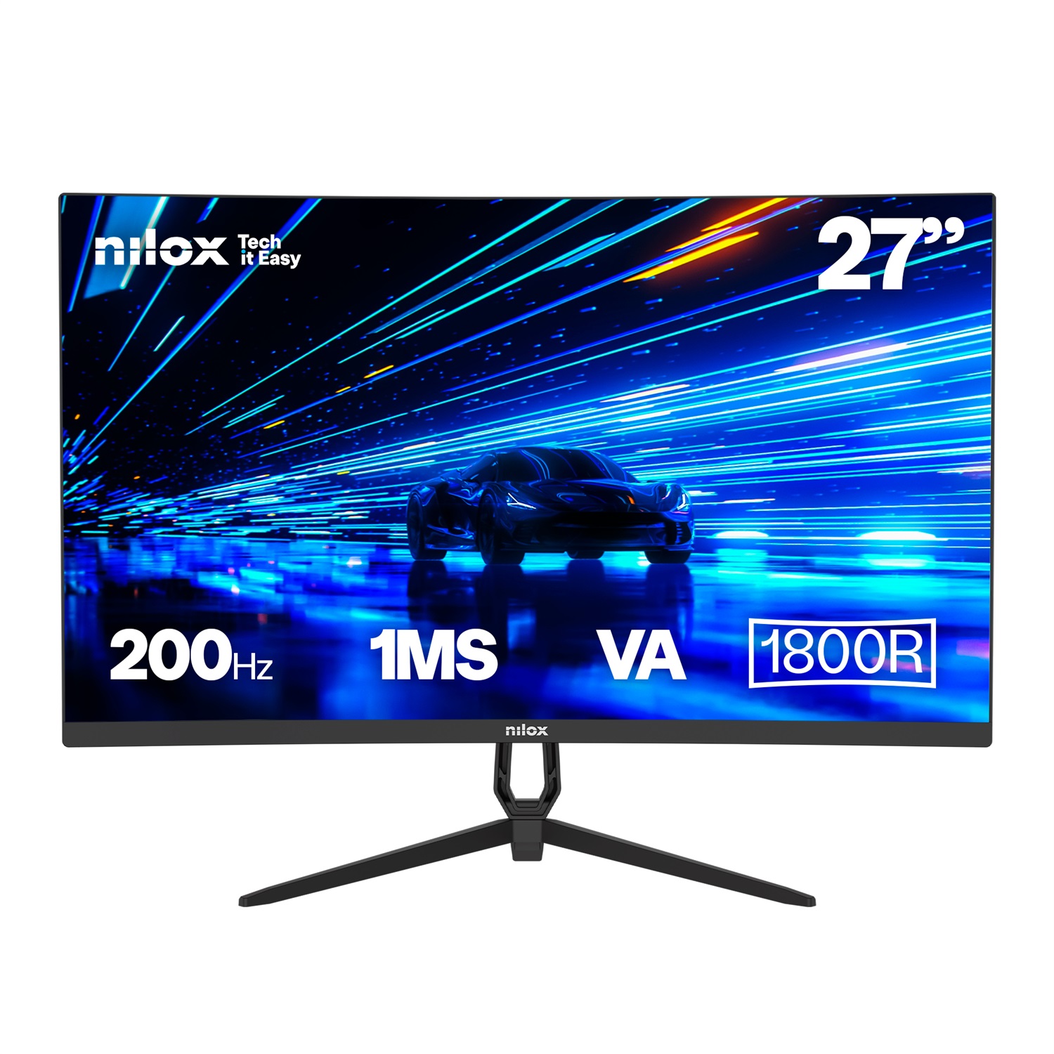 Nilox NXM27CRV2001 Monitor Gaming Curvo 27
