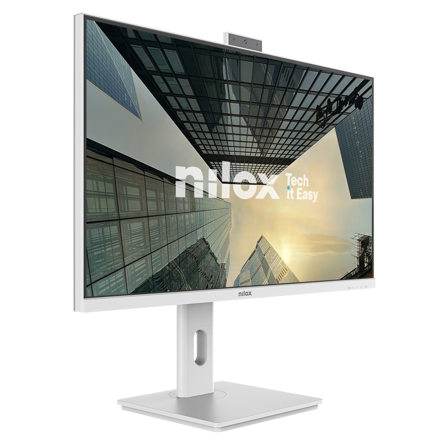 Nilox Monitor 24'' IPS 120Hz con Webcam - Full HD 1920 x 1080 LED
