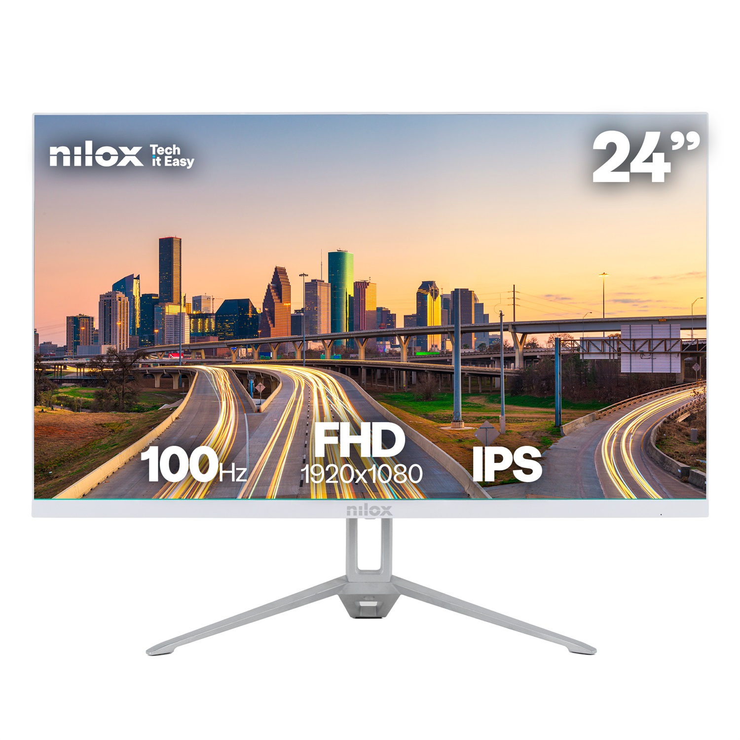 Nilox NXM24FHD100W Monitor 23.8