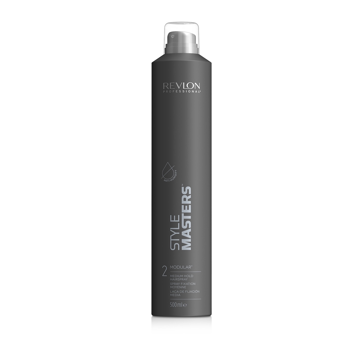 Revlon Professional Style Masters Modular Lacca per Capelli a Tenuta Media, Volumizzante, Asciugatura Rapida, con Protezione dal Calore - 500 ml