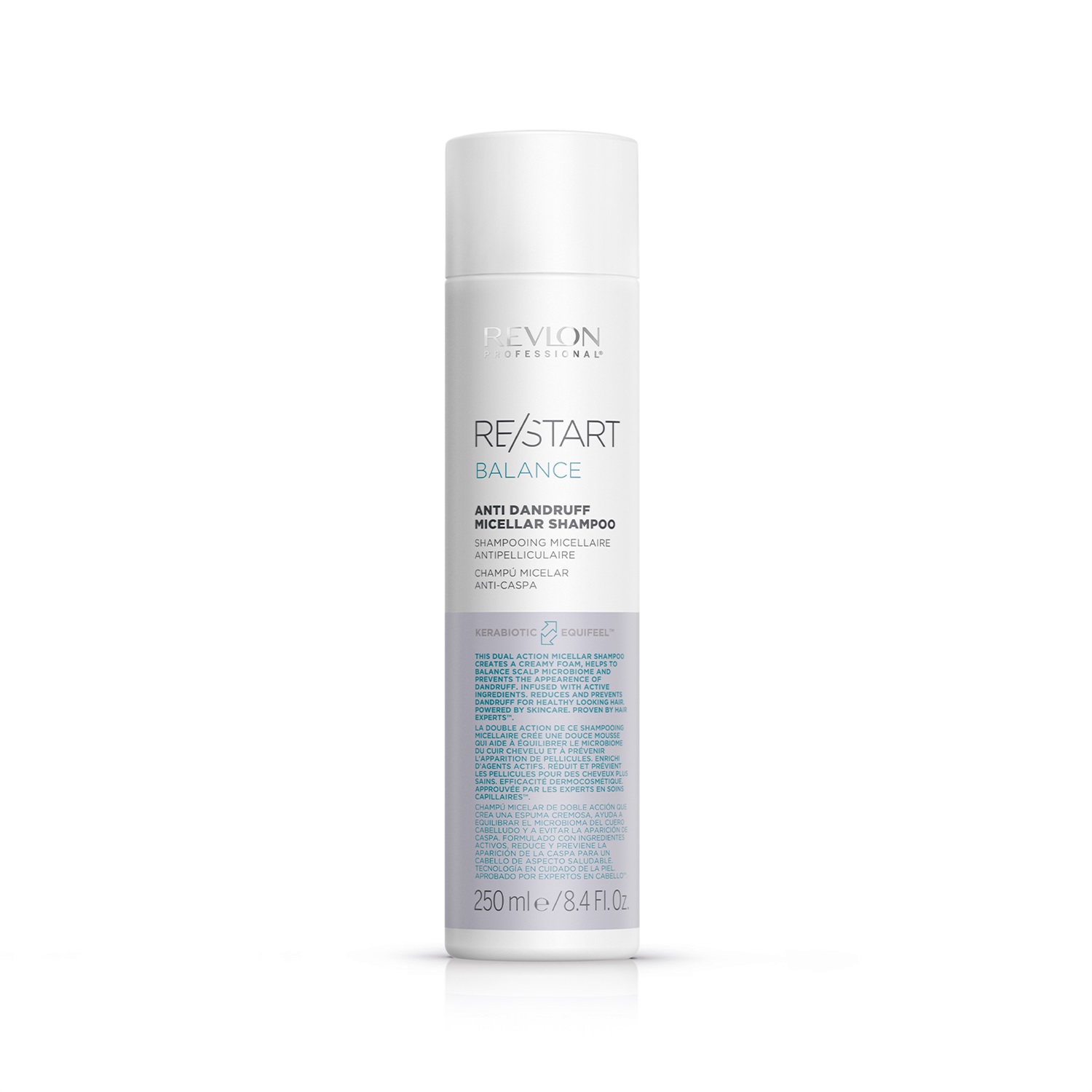 Revlon Professional Re/Start Balance Anti Dandruff Micellar Shampoo 250 ml - Shampoo Micellare Antiforfora per Donna