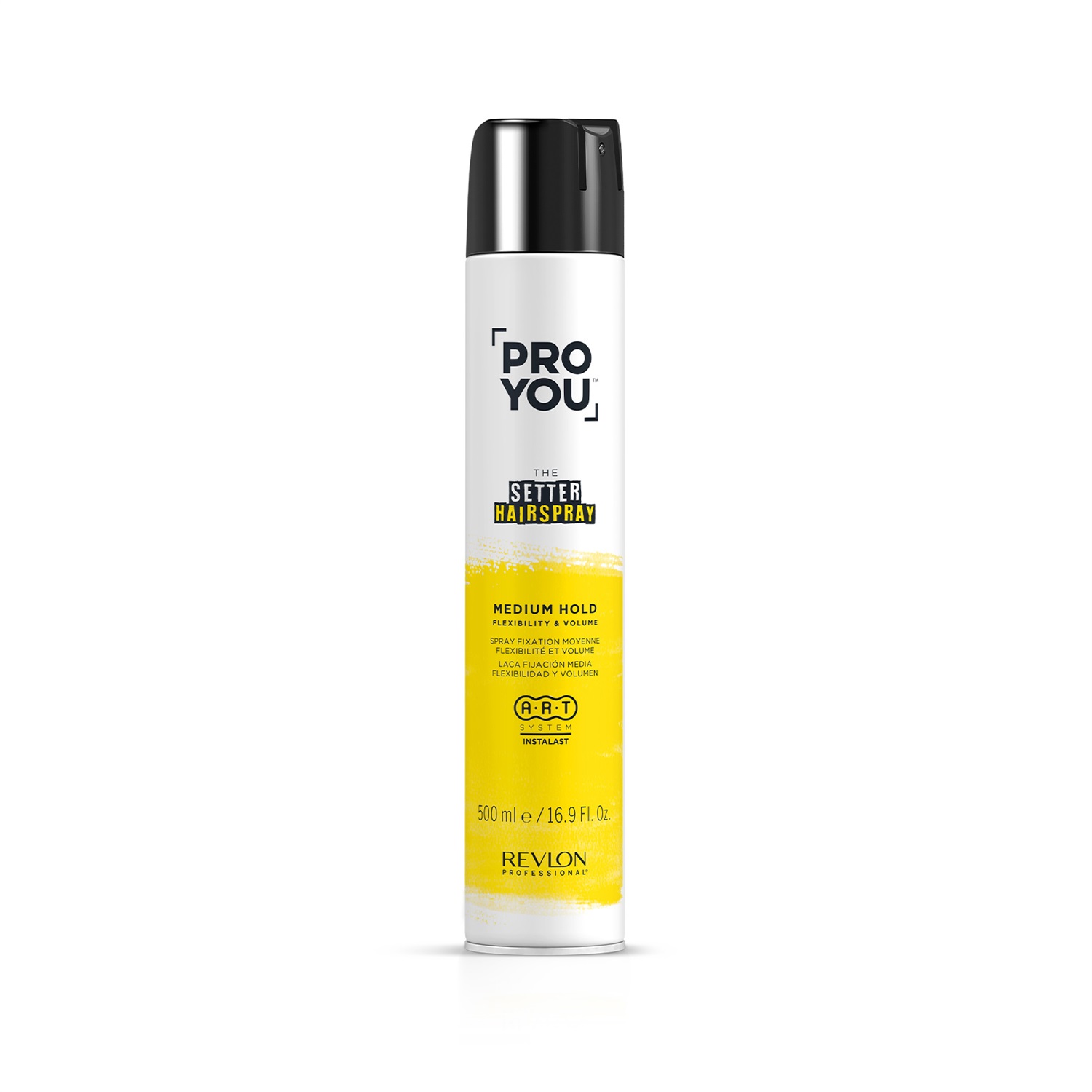 Revlon Pro You The Setter Lacca per Capelli Tenuta Media 500 ml - Fissazione e Nutrimento