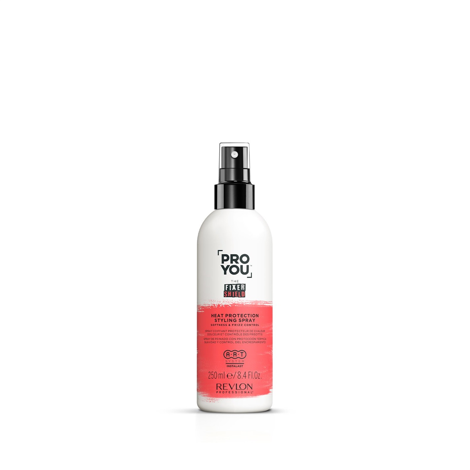 Revlon Professional ProYou The Fixer Shield Spray Protettivo per Capelli 250 ml - Protezione Termica fino a 230 °C, Anti-Umidità, Controllo Duraturo