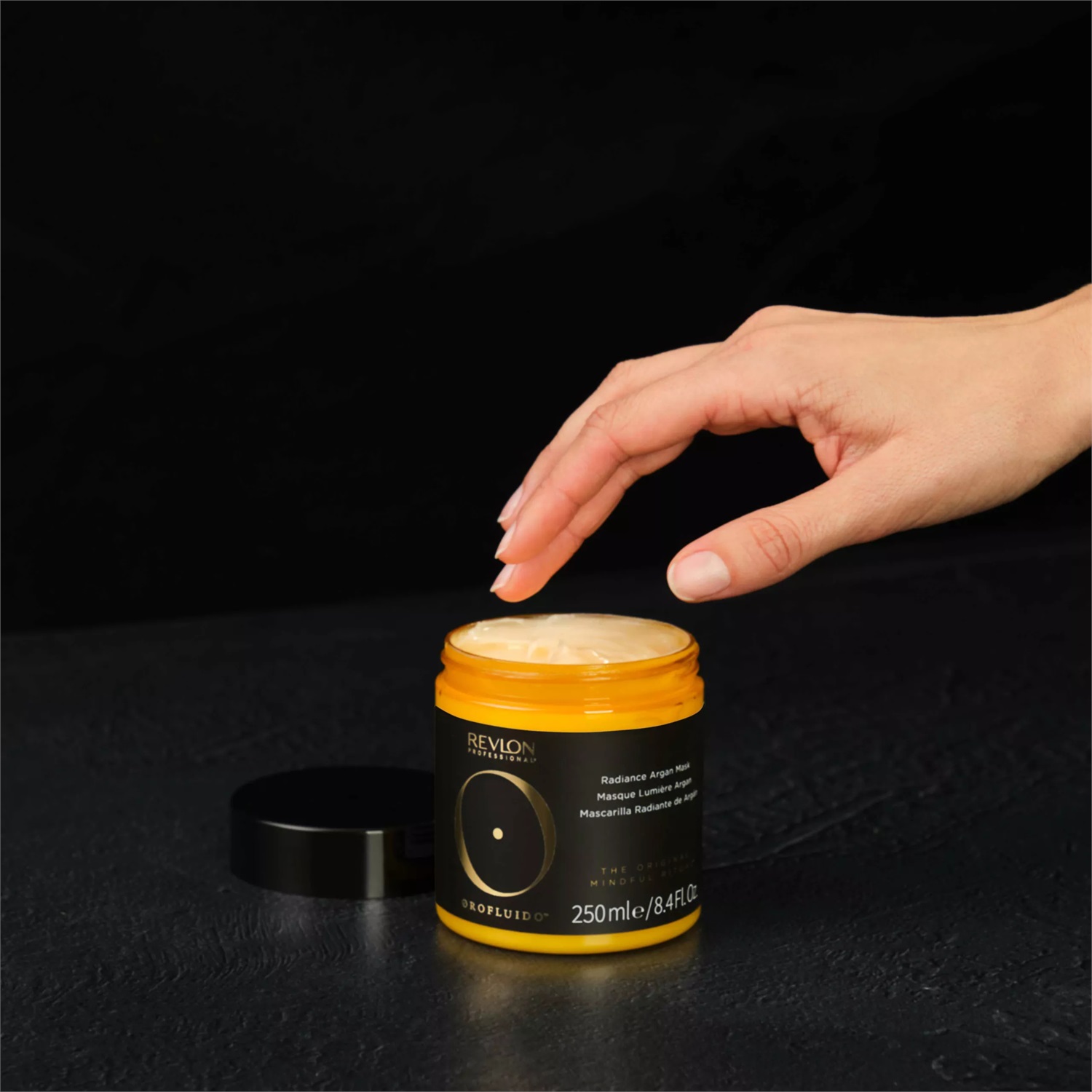 Revlon Professional Orofluido Radiance Argan Mask - Maschera Rinforzante per Capelli con Olio di Argan, 500 ml