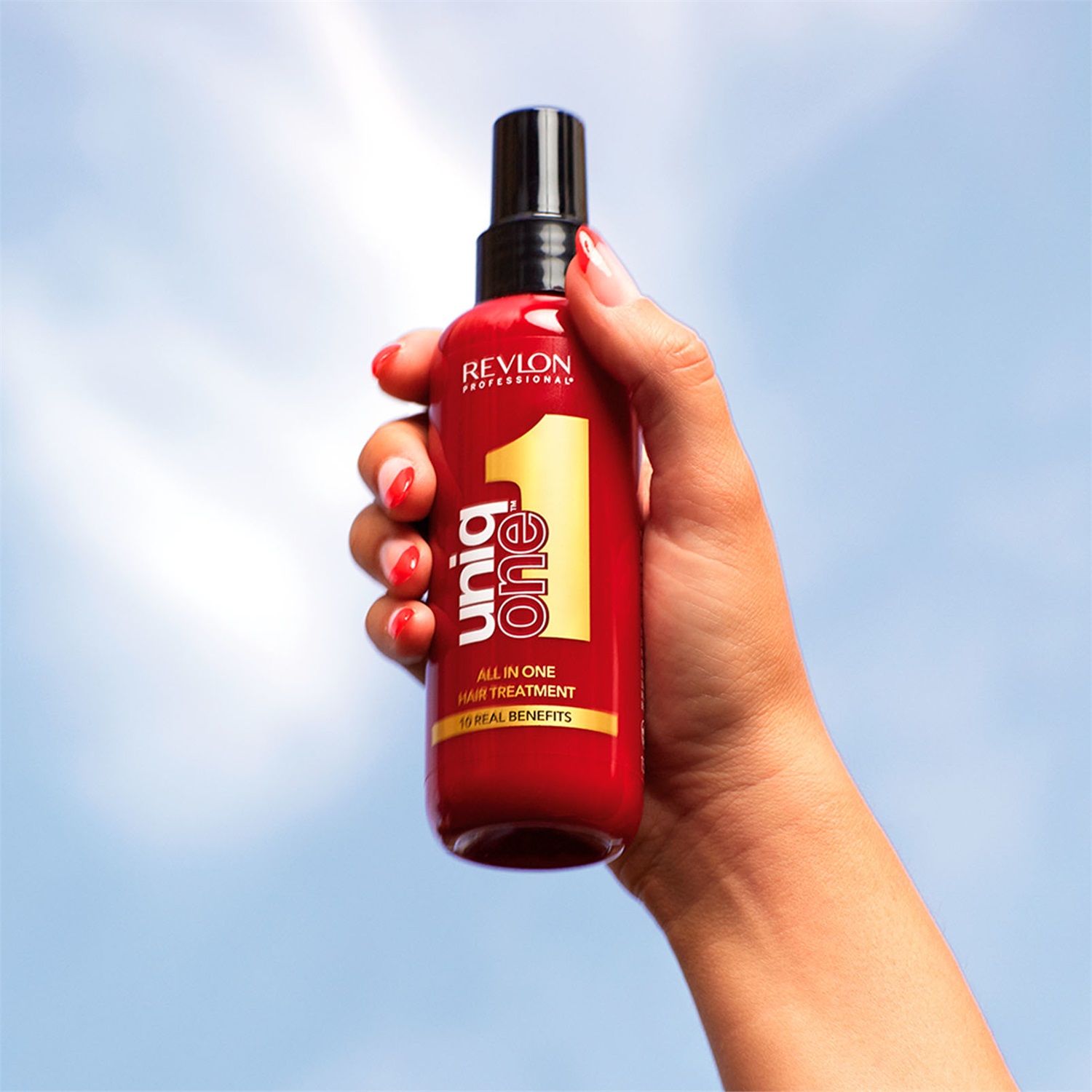 Revlon Professional UniqOne Hair Treatment Spray senza Risciacquo 150 ml - 10 Benefici in 1 per Capelli Secchi e Danneggiati