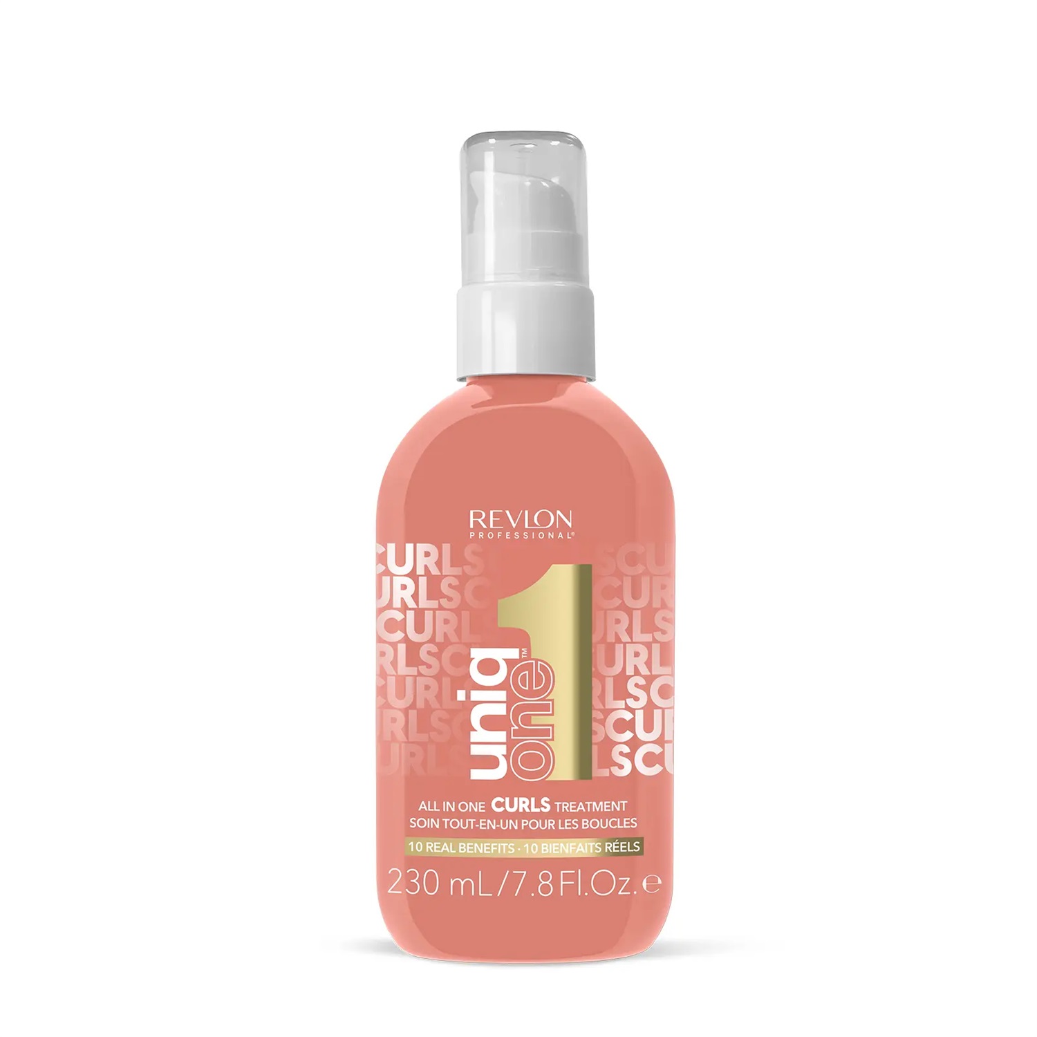 Revlon Professional Uniq One All In One Curls Treatment 230 ml - Trattamento senza risciacquo per capelli ricci con 10 benefici
