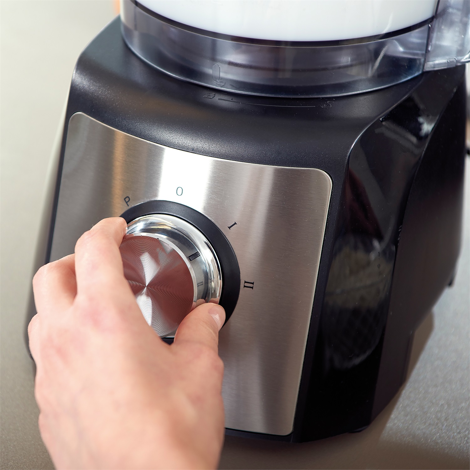 BLACK DECKER BXFPA1200E Robot da cucina 1200 W 1,5 L con 8 accessori, 2 velocità e funzione turbo, Acciaio inossidabile anti-impronta