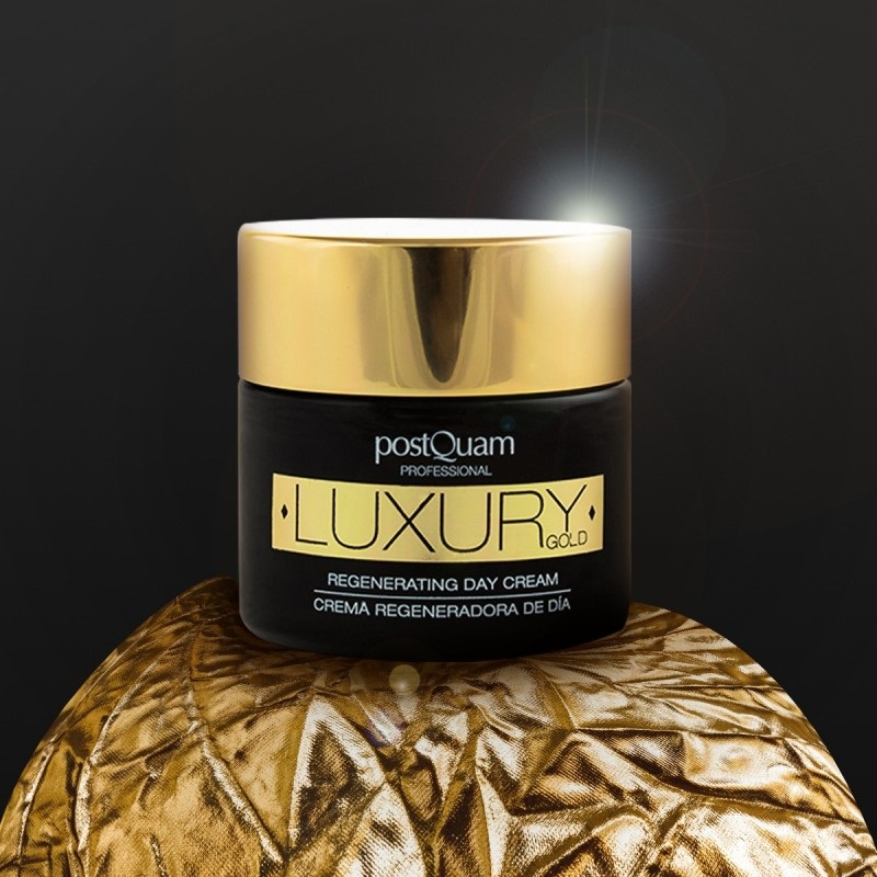 PostQuam Luxury Gold Day Moisturizing Cream Crema da giorno Viso 50 ml