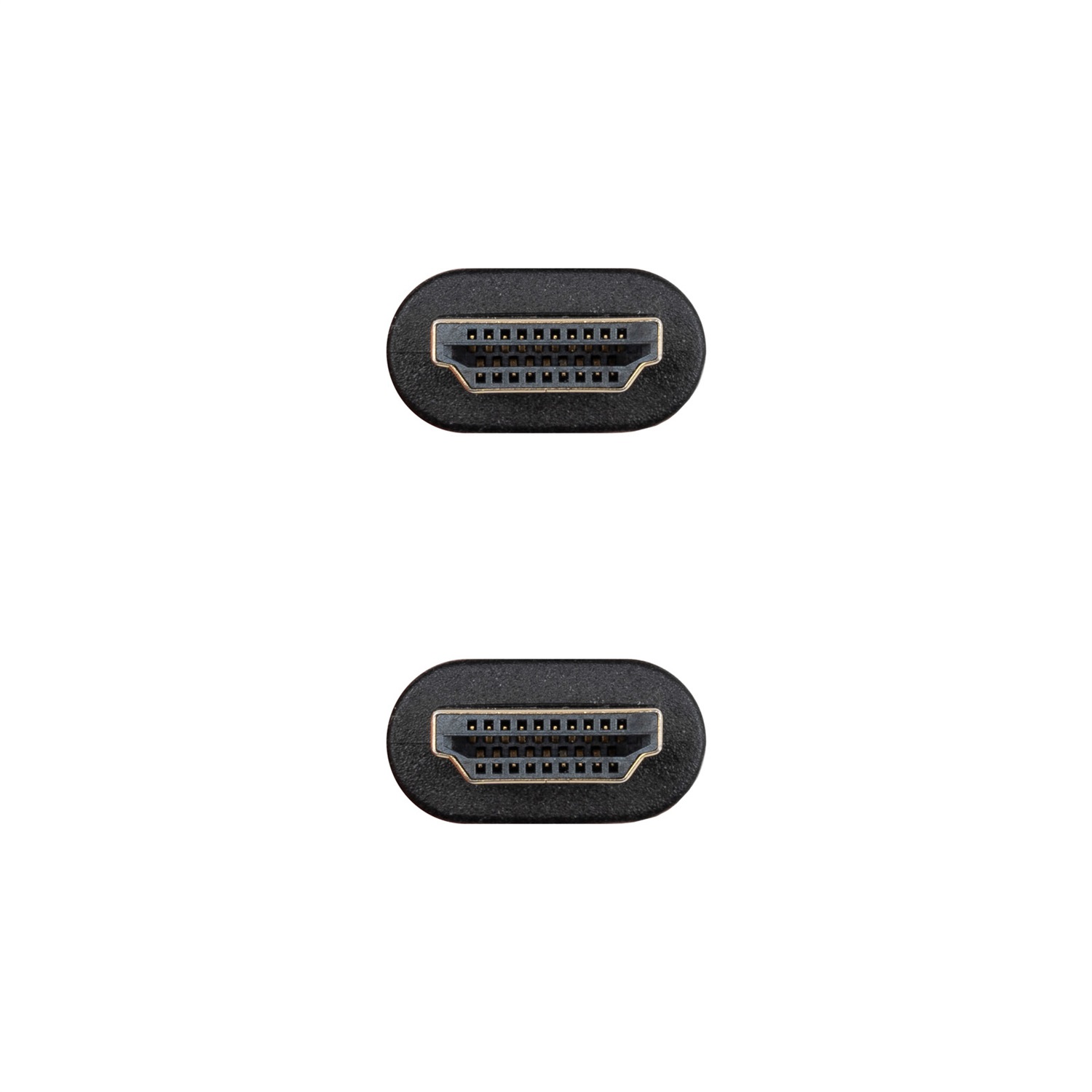 NANOCABLE Cavo HDMI V2.0 4K@60Hz 18Gbps 2m Tipo A Maschio Nero