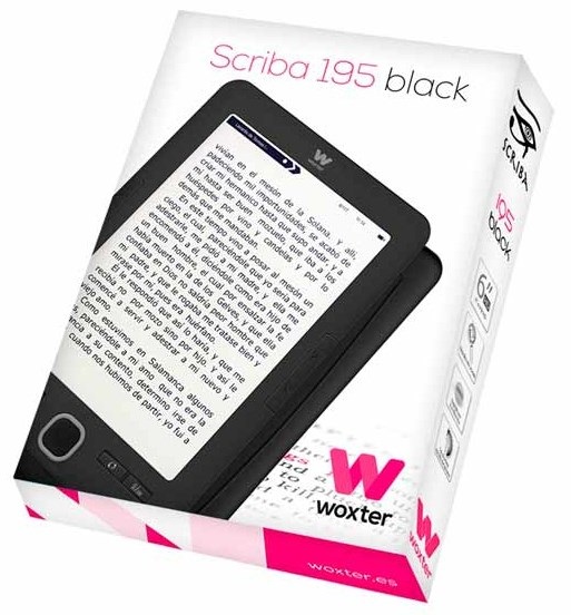 Woxter Scriba 195 lettore e-book 4 GB Nero