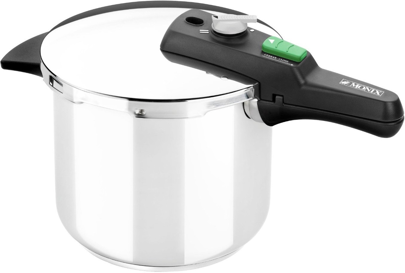 Monix QUICK 4 L Nero, Acciaio inox