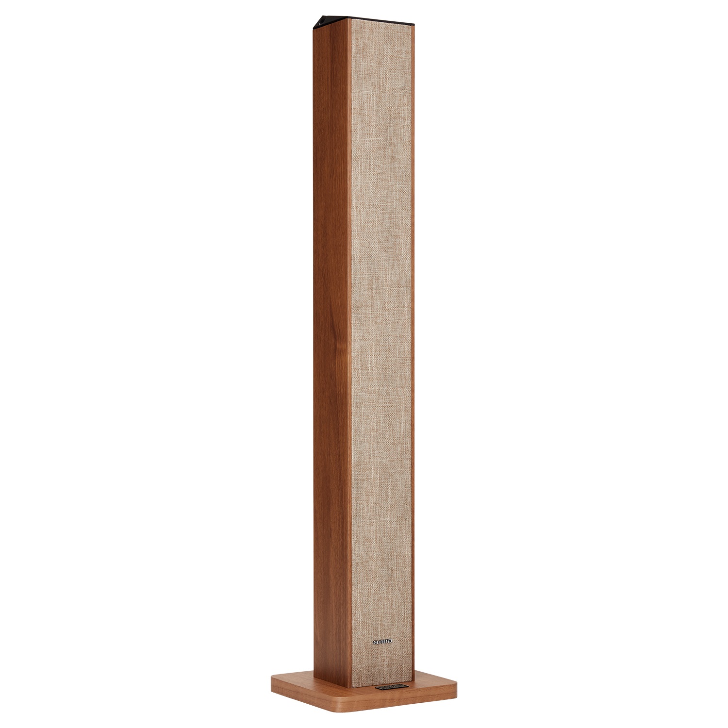 Aiwa TSBT-270WD Torre di Suono in Legno con Bluetooth, TWS, 2x25W, USB MP3 e Ingresso AUX