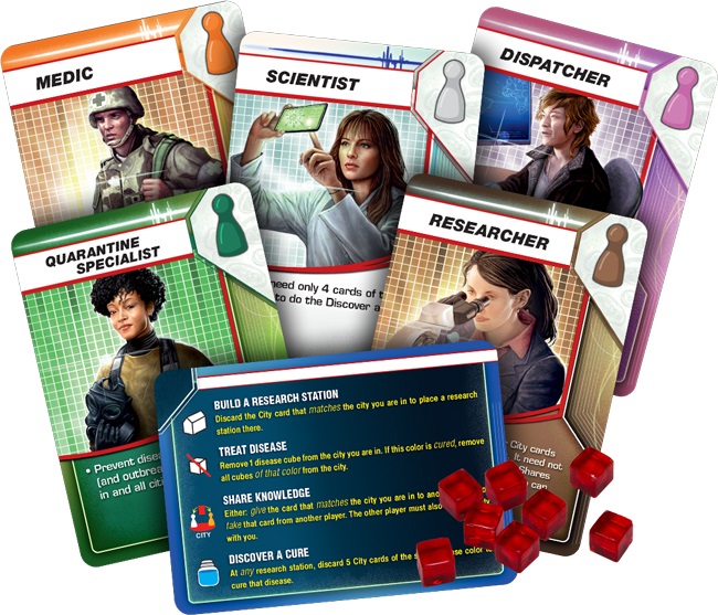 Asmodee Pandemic - Gioco da tavolo Cooperativo in Lingua Francese
