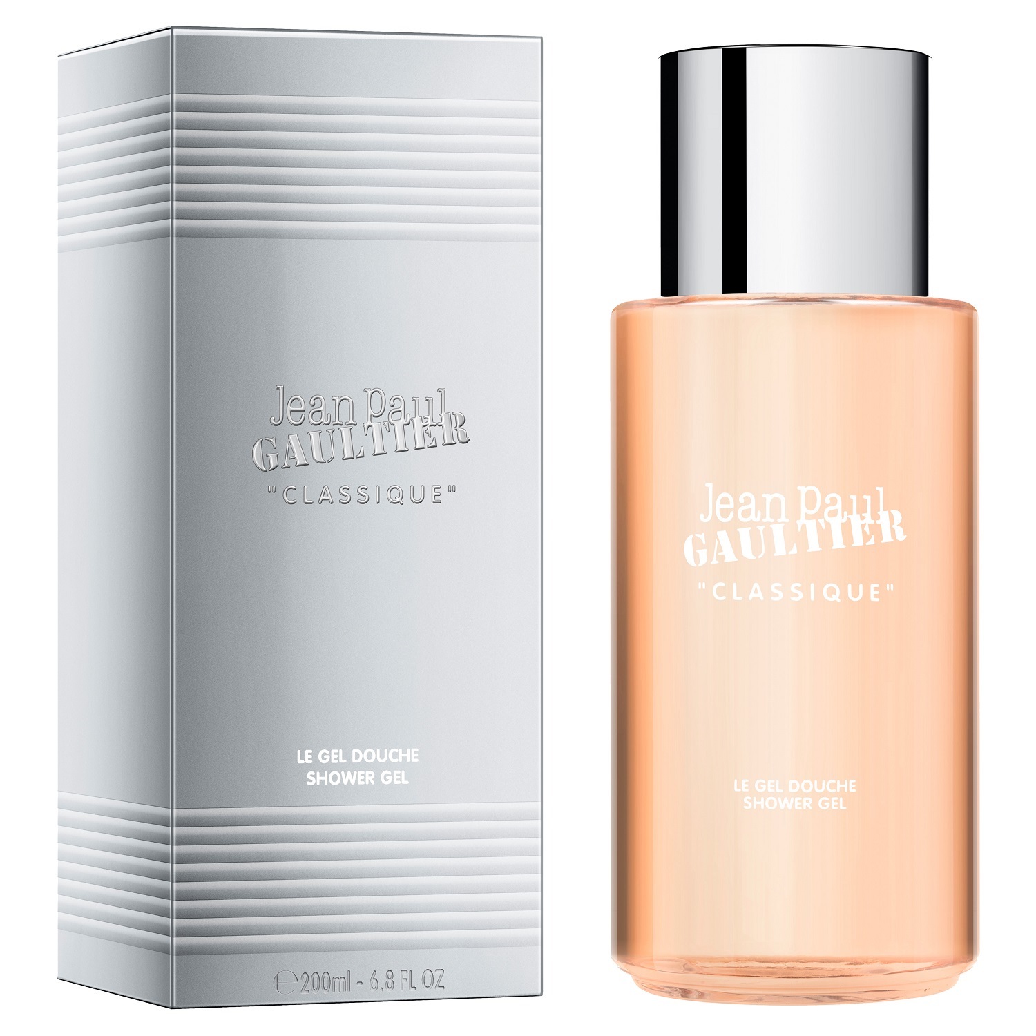 Jean Paul Gaultier Classique Gel Doccia 200 ml - Gel Setoso per Donna con Note di Zenzero e Fiori d'Arancio