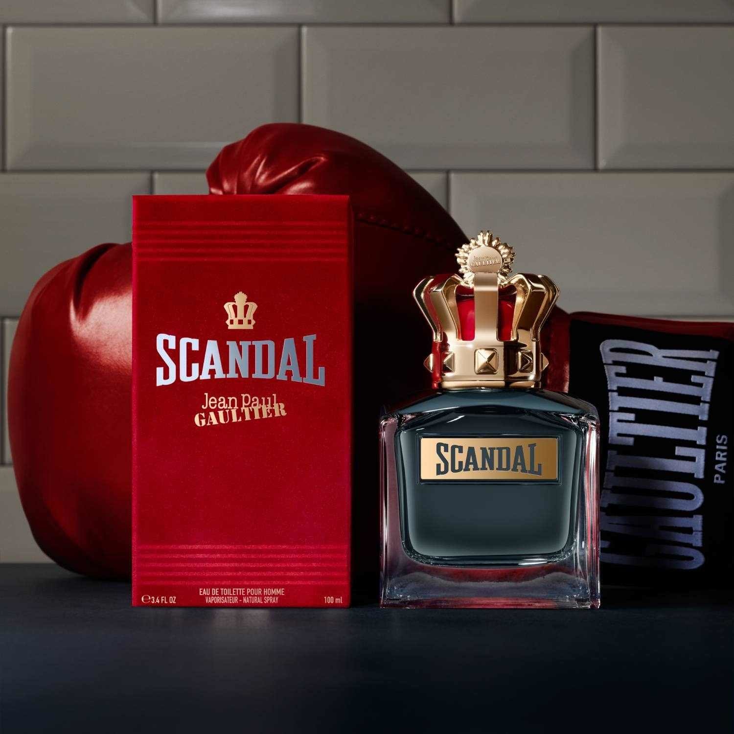 Jean Paul Gaultier Scandal Pour Homme Eau de Toilette Ricaricabile 100ml - Fragranza Legnosa e Ambrata per Uomo