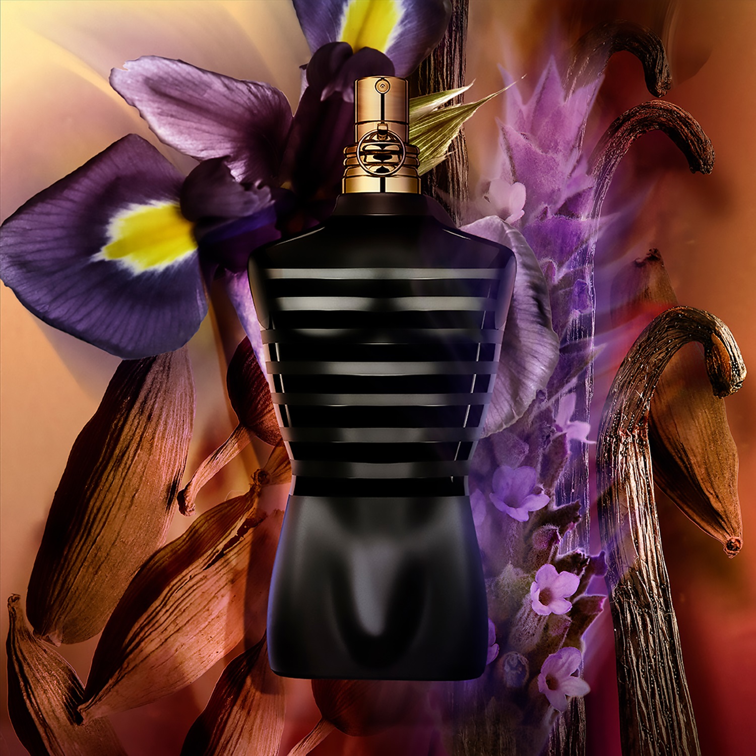 Jean Paul Gaultier Le Male Le Parfum Eau de Parfum Intense 125ml - Fragranza Maschile con Note di Cardamomo, Lavanda e Iris