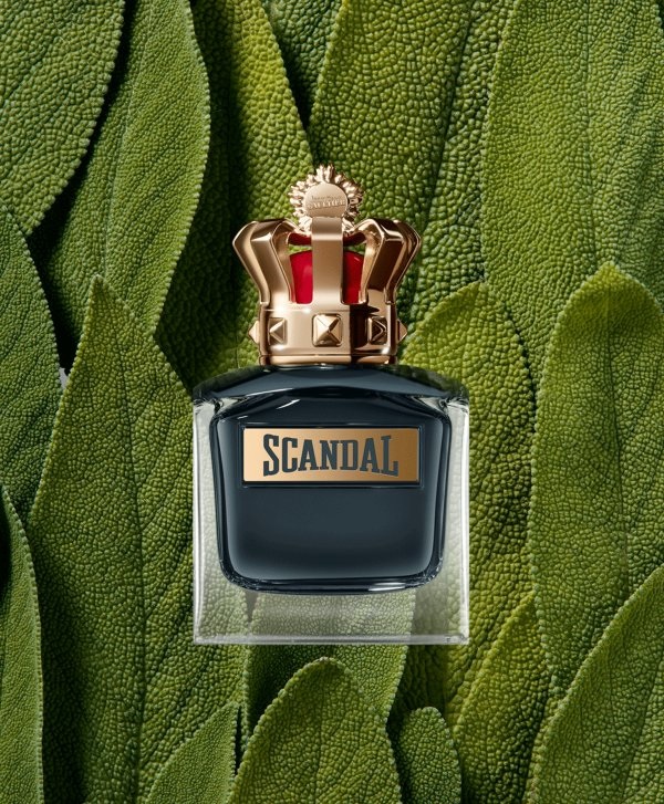 Jean Paul Gaultier Scandal Pour Homme Eau de Toilette 150 ml - Fragranza Legnosa e Ambrata, Flacone Ricaricabile