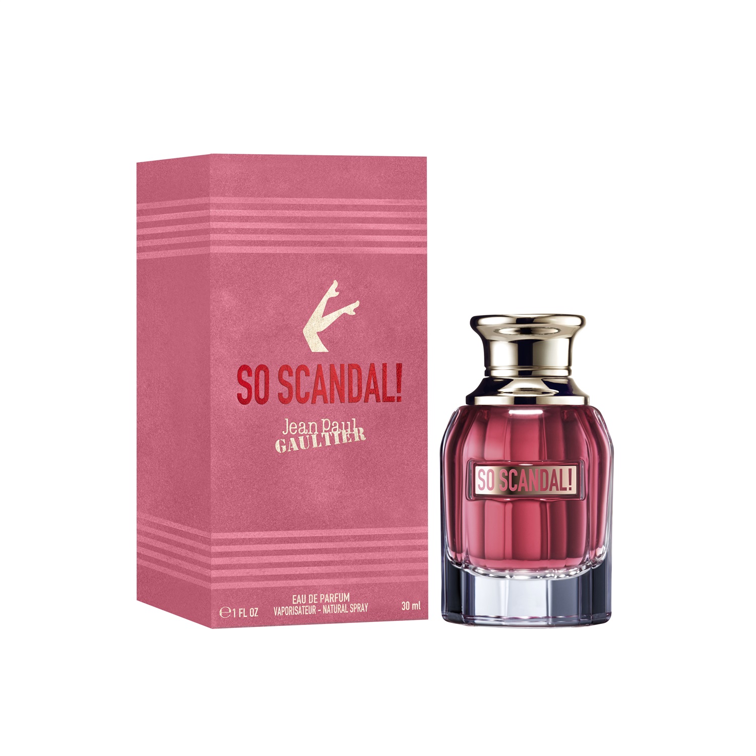 Jean Paul Gaultier So Scandal! Eau De Parfum 30ml - Fragranza Floreale e Fruttata per Donna con Note di Fiori d'Arancio, Tuberosa e Giacinto