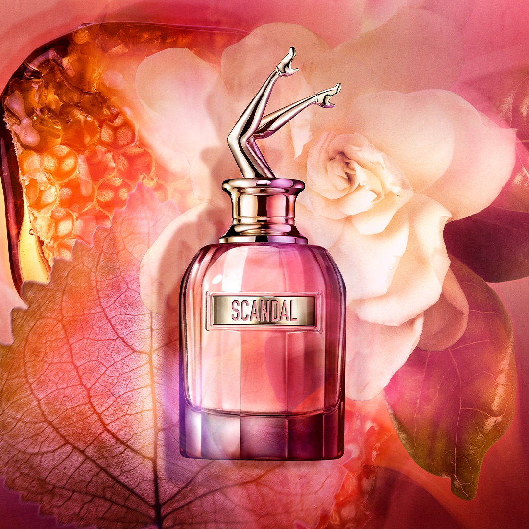 Jean Paul Gaultier Scandal Eau de Parfum 80 ml - Fragranza Chypre Floreale con Gardenia, Miele e Patchouli