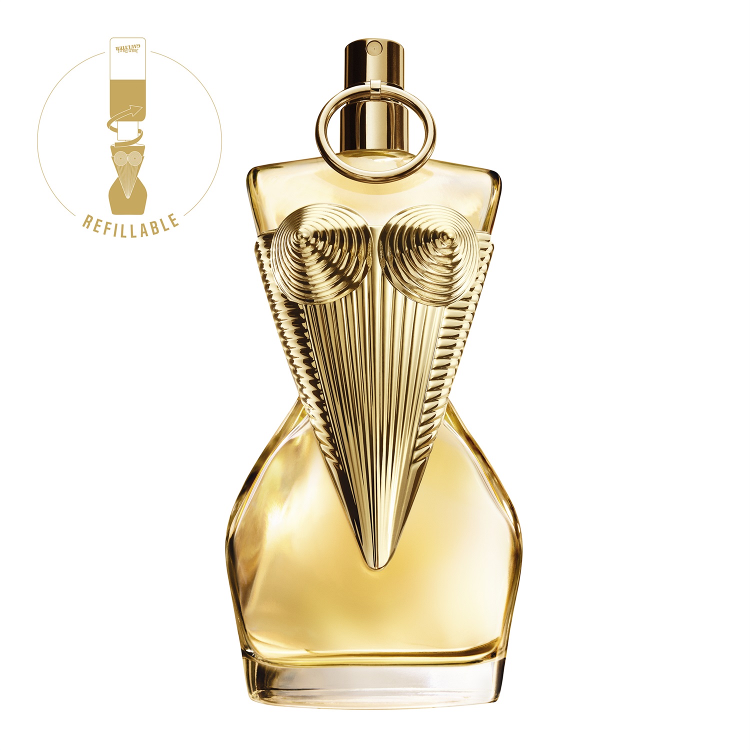Jean Paul Gaultier Gaultier Divine Eau de Parfum 100ml - Fragranza Floreale Marina Ricaricabile con Vaporizzatore