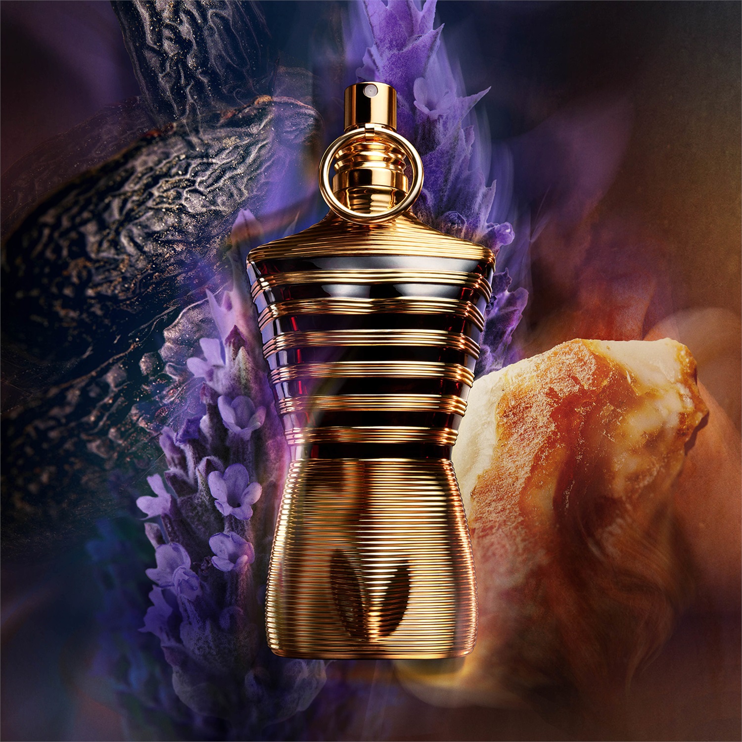 Jean Paul Gaultier Le Male Elixir Parfum 75ml - Profumo da Uomo con Note di Lavanda, Menta, Vaniglia e Benzoino