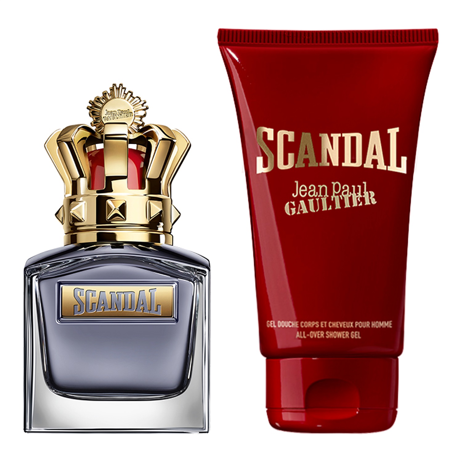 Jean Paul Gaultier Cofanetto Regalo Scandal Pour Homme Eau de Toilette 50ml Shower Gel 75ml - Fragranza Legnosa e Ambrata