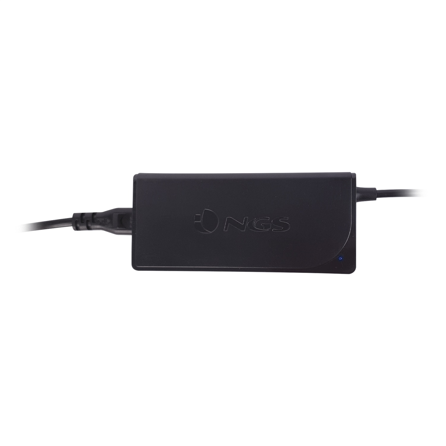 NGS W-65W Caricabatterie Universale USB-C 65W - Ricarica Rapida, Uscita USB 2A, Nero