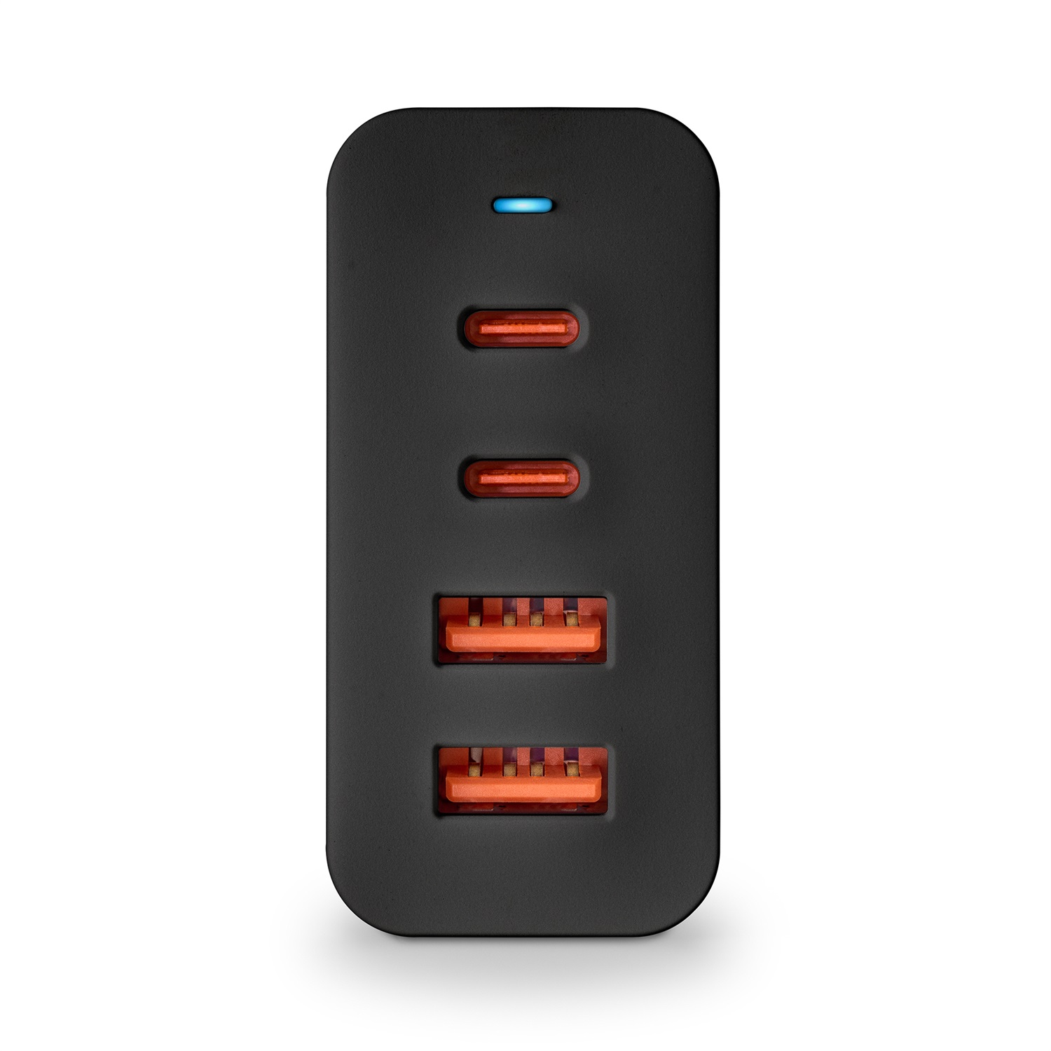 NGS BUD Caricabatterie da Parete 100W con 2 USB-C e 2 USB-A, Ricarica Rapida e Design Compatto