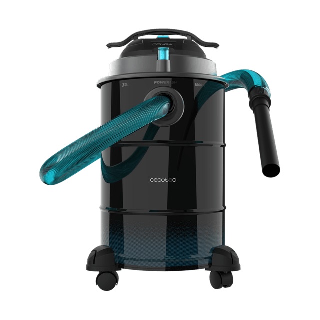 Cecotec Aspiratore di Cenere Conga Ash 6000 EasyGo Home XL - Potenza 1500W, Capacità 30L, Aspirazione 21kPa, Tubo in Metallo