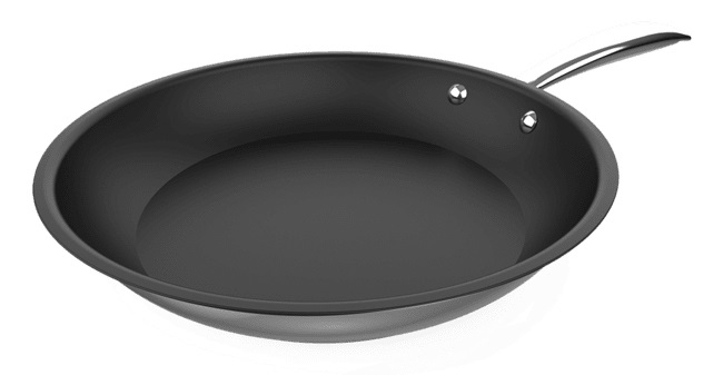 Cecotec Padella Polka Classy 24 cm in Acciaio Inossidabile con Rivestimento Antiaderente e Manico Rivettato