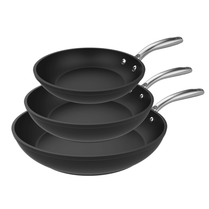 Cecotec Set di Padelle Polka Fantasy 20-24-28 cm in Alluminio Forgiato con Rivestimento Antiaderente Eterna