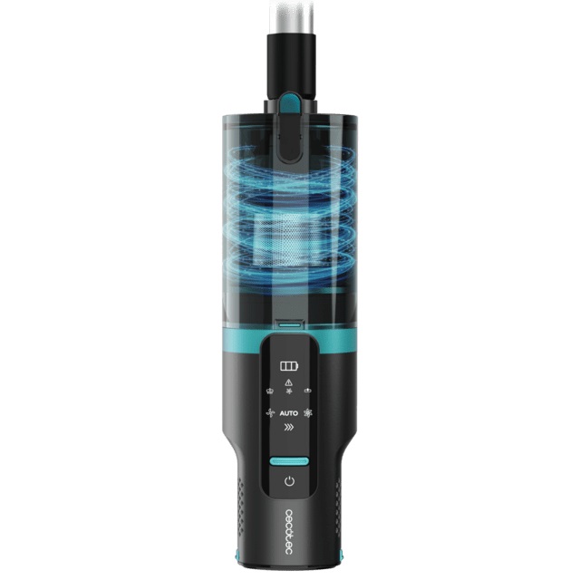 Cecotec Conga Rockstar 10000 Nebula Station - Aspirapolvere Verticale 3 in 1 con Potenza 450W, Tecnologia ForceSonic e Base Autopulente