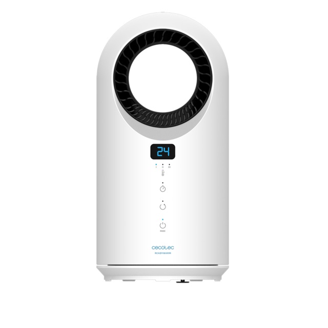 Cecotec Ready Warm 8200 - Riscaldatore senza lama 1500W con telecomando, display LED, 3 modalità e oscillazione 60º