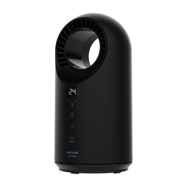 Cecotec Riscaldatore Ready Warm 8400 Bladeless WiFi 1500 W con Telecomando, Display LED Touch, 3 Modalità e Timer
