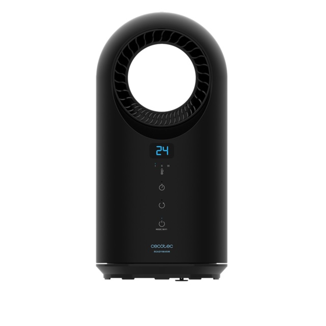 Cecotec Riscaldatore Ready Warm 8400 Bladeless WiFi 1500 W con Telecomando, Display LED Touch, 3 Modalità e Timer