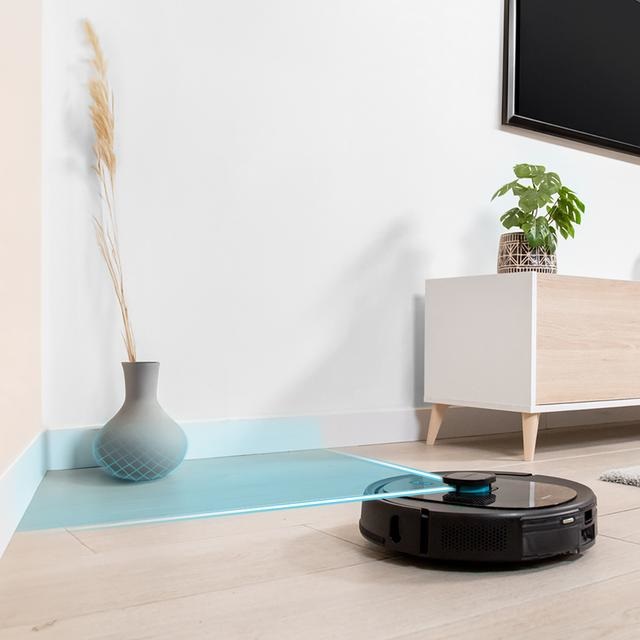 Cecotec Conga 7490 Immortal X-Treme - Robot Aspirapolvere con Navigazione Laser, Pulizia 4 in 1, Potenza di Aspirazione 3000 Pa e 120 Minuti di Autonomia