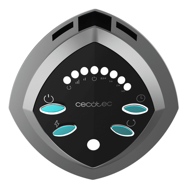 Cecotec Riscaldatore Elettrico da Esterno ReadyWarm 1000 Power Tower con Tecnologia Alogena, Oscillazione, Timer e Telecomando