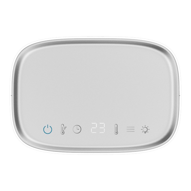 Cecotec Scaldabagno Ceramico ReadyWarm 1570 Max - 1500 W, Display Digitale, Termostato Regolabile, Silenzioso, Sicurezza Inclusa