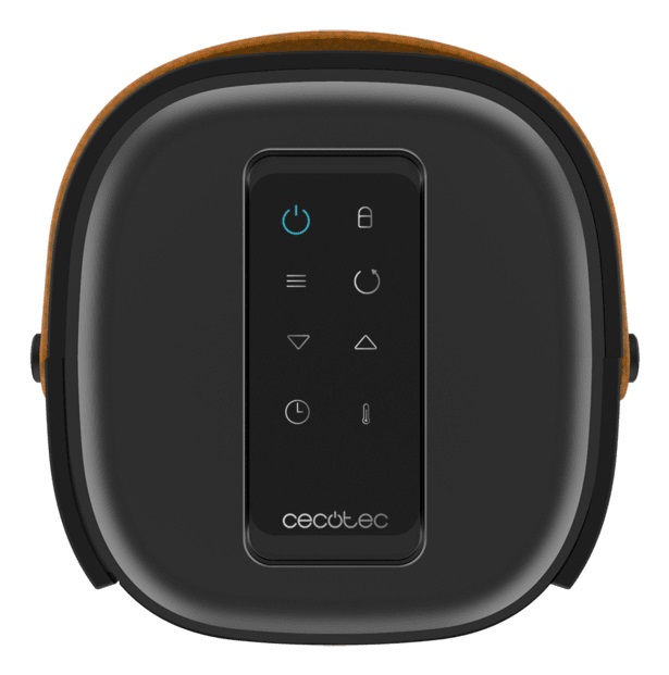 Cecotec ReadyWarm 2070 Max Ceramic Rotate Smart - Riscaldatore elettrico in ceramica 2000 W con display digitale, controllo touch, telecomando, oscillazione e termostato