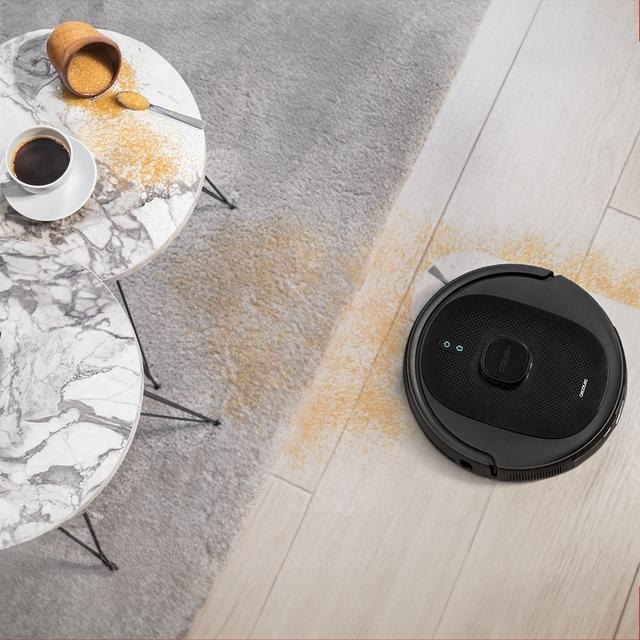 Cecotec Conga 8290 Immortal Ultra Power Home X-Treme - Robot Aspirapolvere 7000 Pa, Autovacciata, 4 Livelli di Potenza, 280 min di Autonomia, Spazzola Multifunzionale, Sacchetto per Polvere Nero 3 L