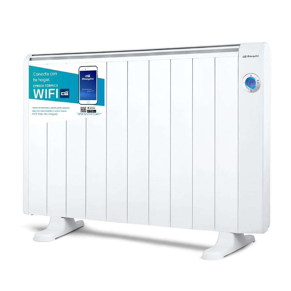 Orbegozo RRW 1800 Radiatore senza olio Bianco 1800 W con 11 elementi e WiFi