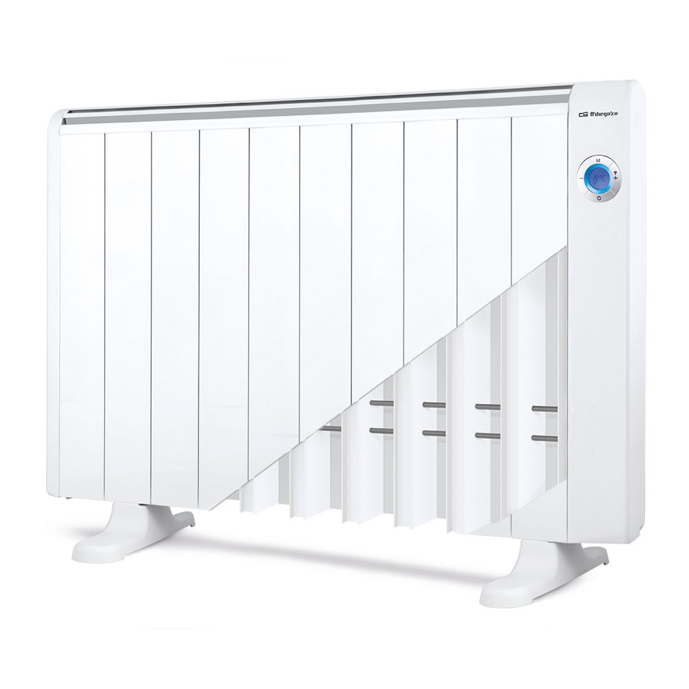 Orbegozo RRW 1800 Radiatore senza olio Bianco 1800 W con 11 elementi e WiFi