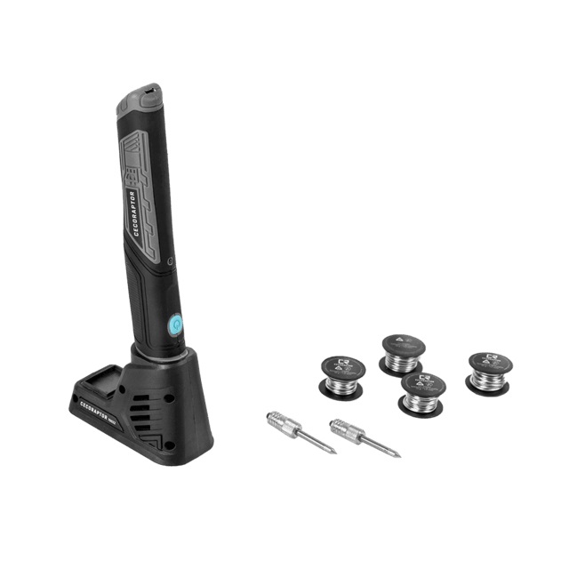 Cecotec CecoRaptor Perfect Solder 360 Advance - Saldatore Senza Fili 4V, 1500mAh, 8W, Temperatura 450ºC, Riscaldamento in 20s, Autonomia 40min