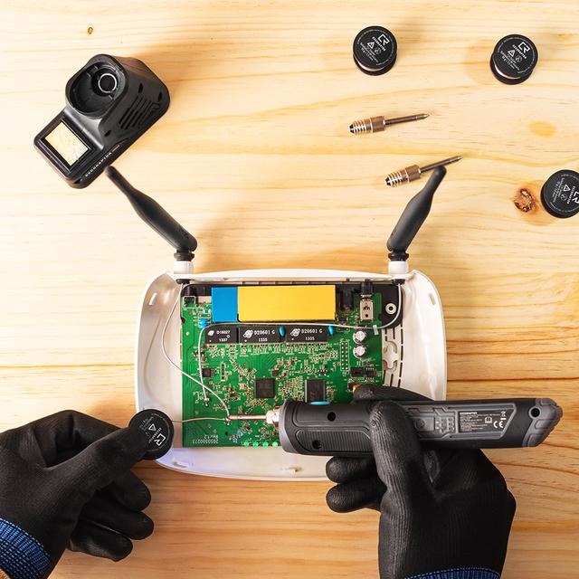 Cecotec CecoRaptor Perfect Solder 360 Advance - Saldatore Senza Fili 4V, 1500mAh, 8W, Temperatura 450ºC, Riscaldamento in 20s, Autonomia 40min