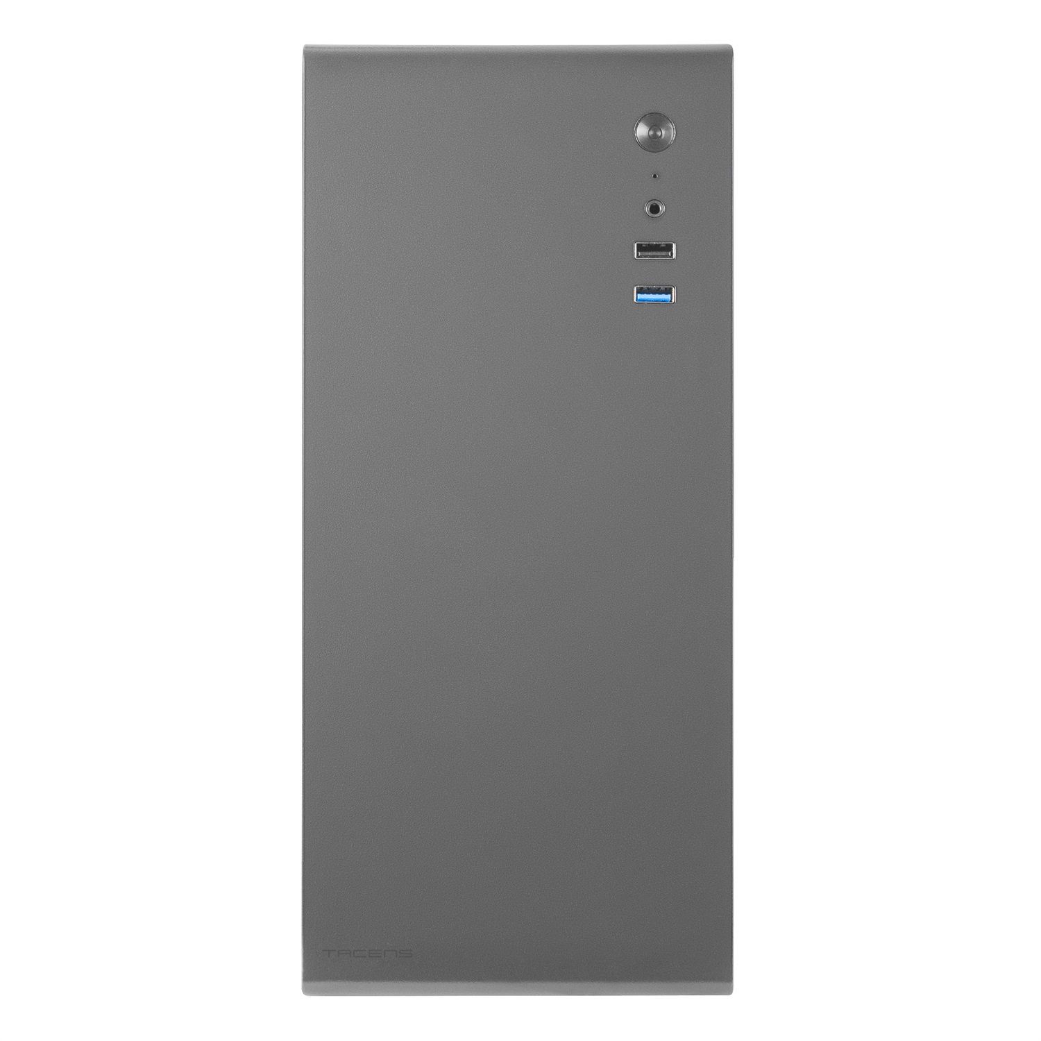 Tacens NOVAX550BR Case PC Micro-ATX con Alimentatore 550W 80Plus Bronze, Design Full Metal, 1x Ventola Posteriore 80mm, Mini Tower con Grande Capacità Interna, Nero
