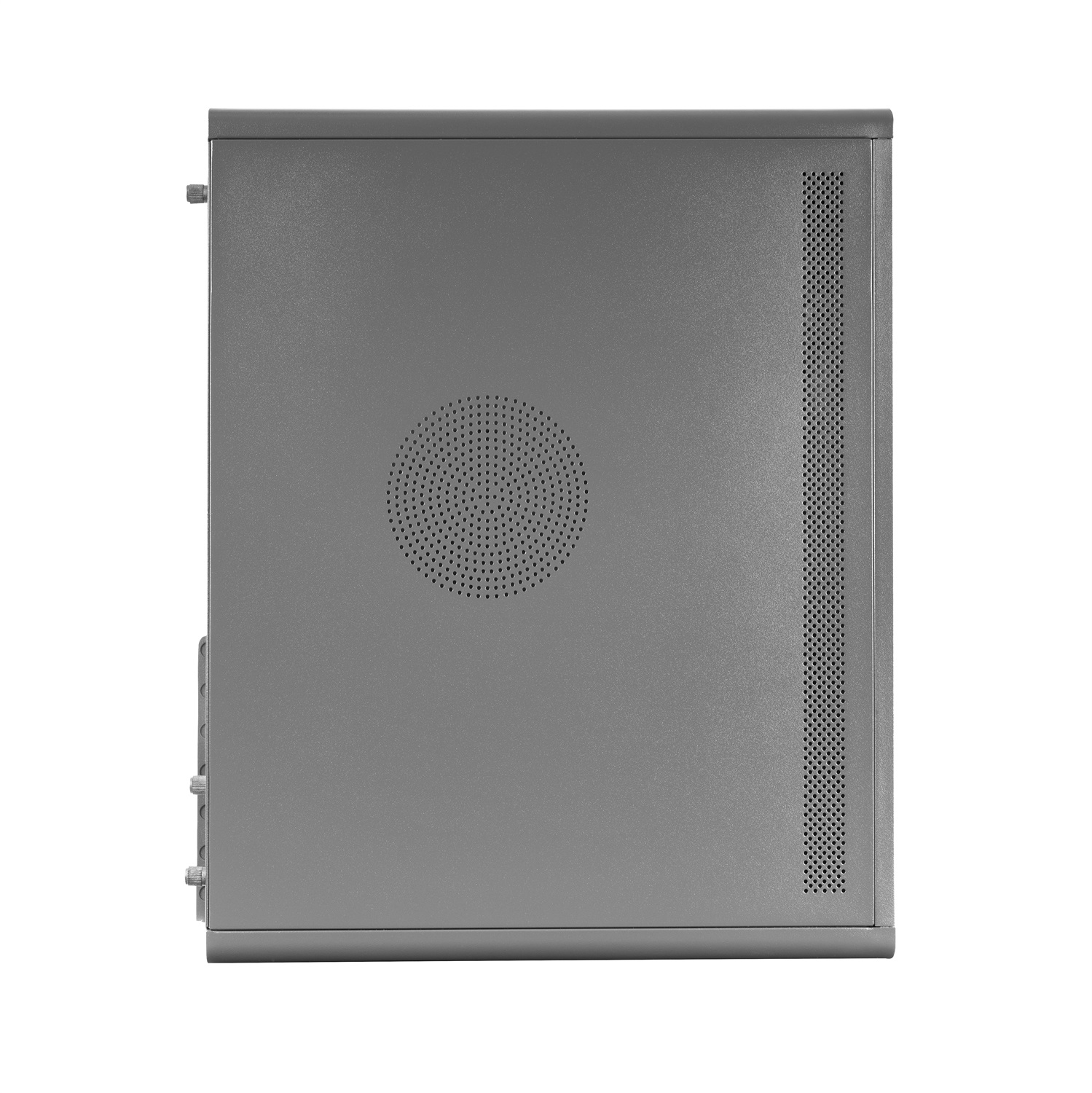 Tacens ENSIS Midi Tower ATX Nero - Case PC in Acciaio con Ventola Ultra-Silenziosa da 120mm e USB 3.0