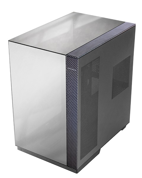 Mars Gaming MC-3GFPRO Case da Gioco ATX con Triplo Vetro Cromato, 2 Ventole ARGB 120 mm, Supporto Verticale Schede Grafiche e Raffreddamento a Liquido fino a 360 mm