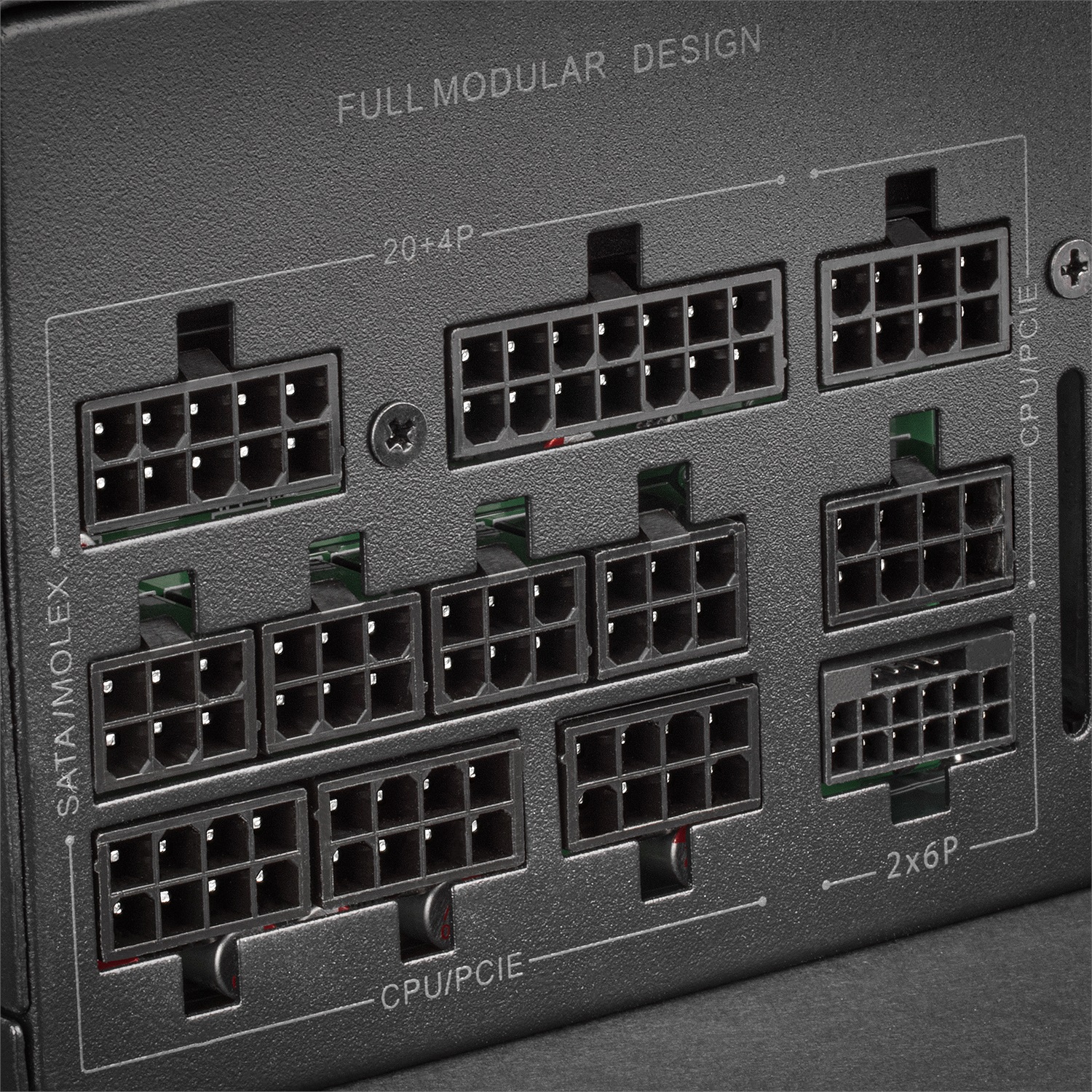 Tacens Alimentatore Full Modulare ATX 850W 80 Plus Gold con Ventola da 14cm e Tecnologia AI2-RPM